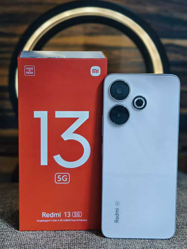 Redmi 13 5G, Hawaiian Blue, 6GB+128GB (Without Offer)