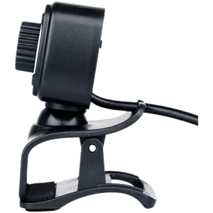 Zebronics Zeb-Crystal Clear Web Camera - 3P Lens, Black, 1 pc