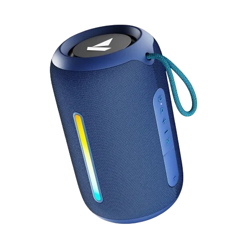 boAt Stone 352 Pro/Stone 358 Pro w/ 14W Signature Sound, Up to 12 Hours Playback, RGB LEDs, TWS Feature, Built-in Mic, BTv5.3, AUX Port, IPX5 & Type-C Interface Bluetooth Speaker(Vibing Blue)