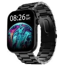 BoAt Wave Smartwatch  (Active Black Strap, Free Size)