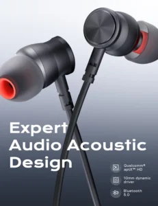 Rythflo Bluetooth Headphones, aptX-HD Wireless 5.0 Bluetooth Earbuds