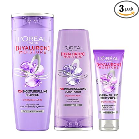 L’Oreal Paris Hyaluron 72HR Hydration Haircare Kit