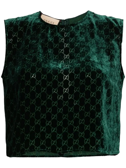 Supreme velvet tank top