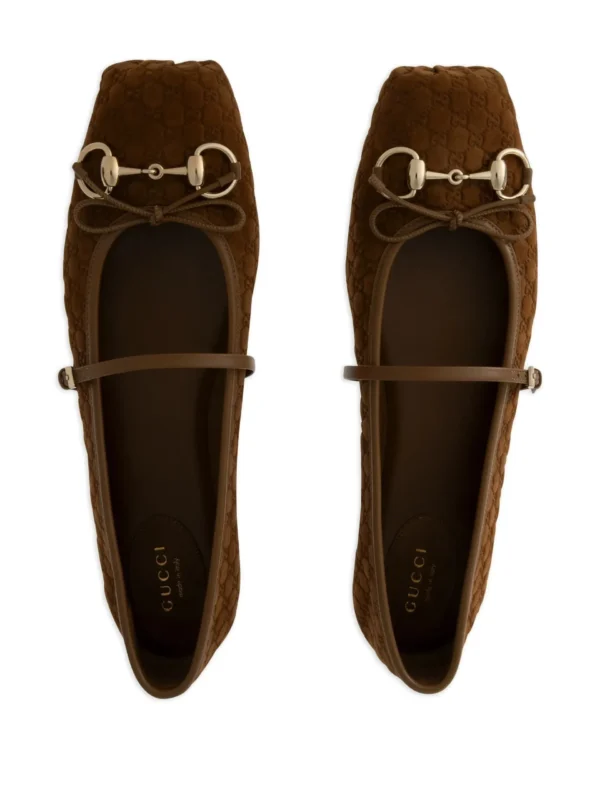 Horsebit ballet flats