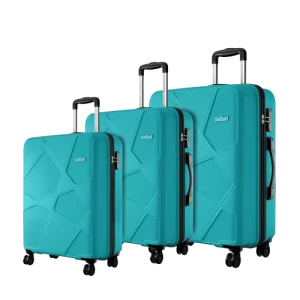 Safari Pentagon Pro 8 Wheels Set of 3 Trolley Bags