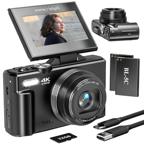 Digital Camera for Photography and Vlogging