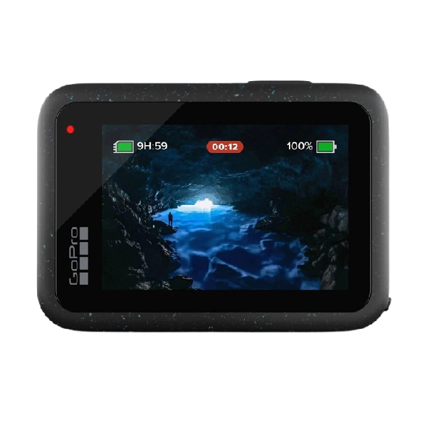 GoPro HERO12 Waterproof Action Camera with Front & Rear LCD Screens