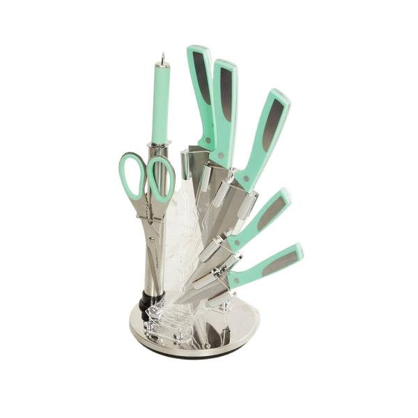 Home Centre Chef Special 8Pcs Rotating Knives Set